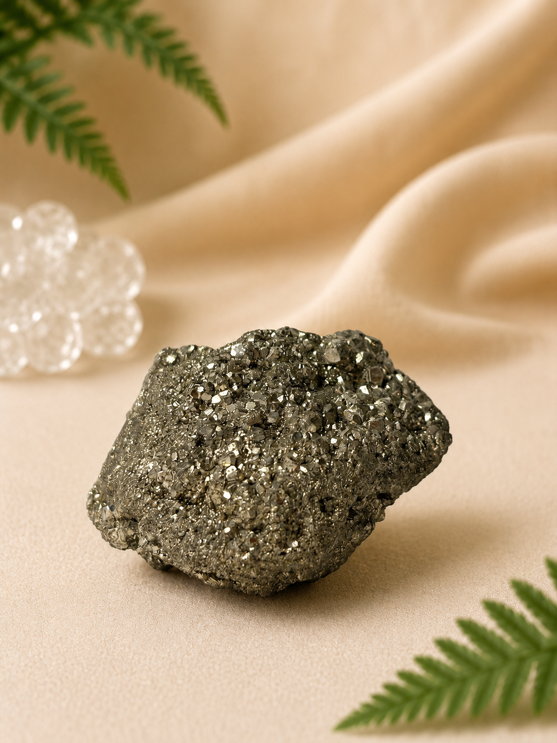 Raw Pyrite Tumbler