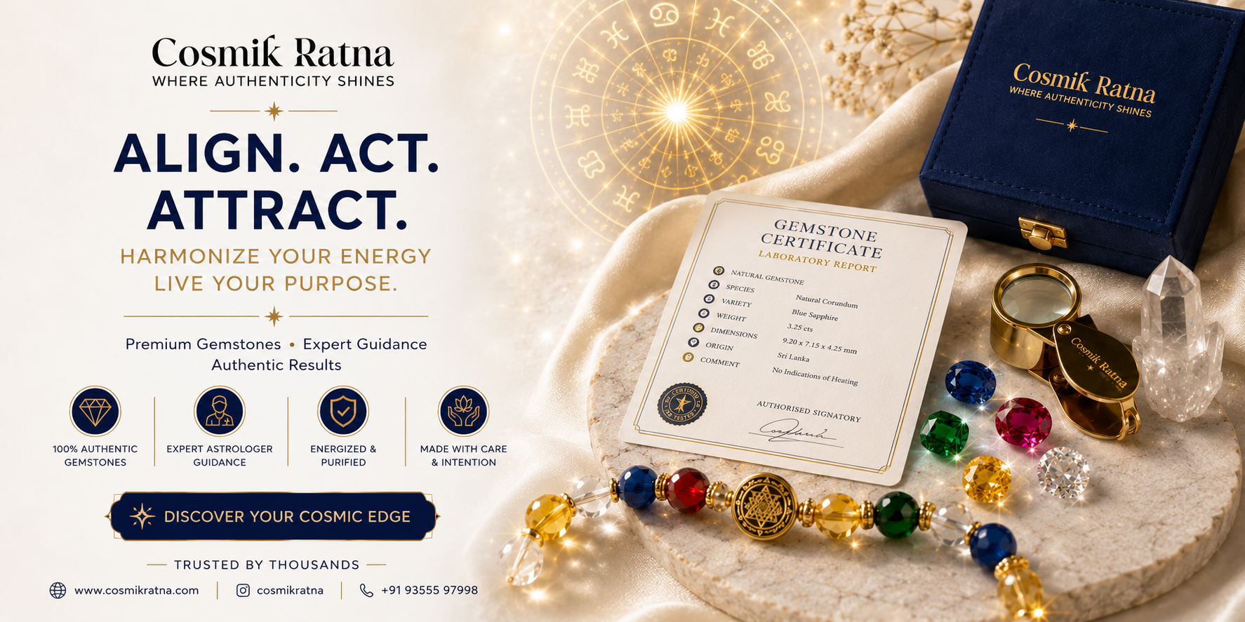 Authenticity You Can Trust - Certified Gemstones